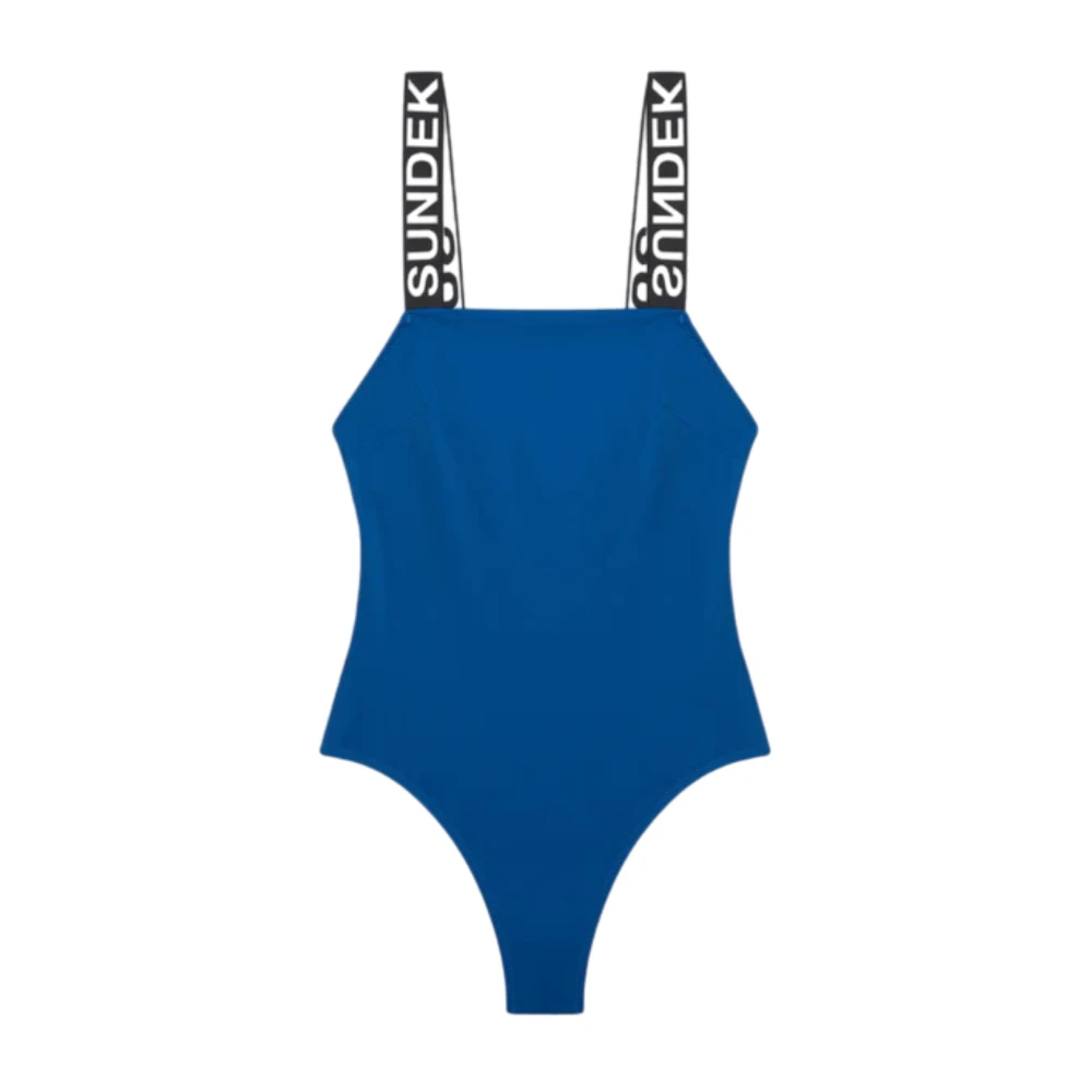 Sundek Donna Blu Costumi Da Bagno, S, New,