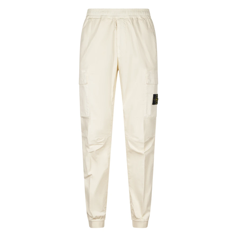 Stone Island Men's White Joggers - Sweatpants - W36 - Trousers
