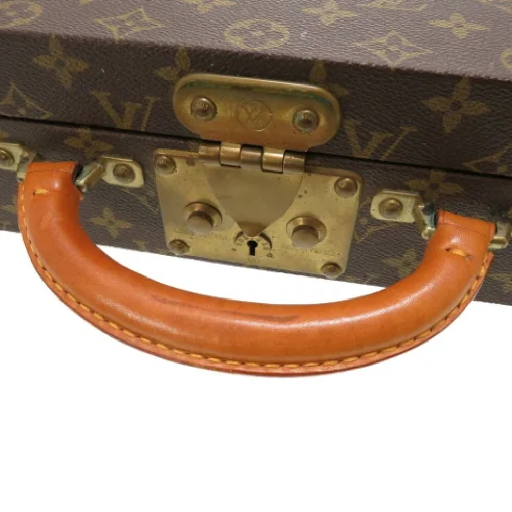 Louis Vuitton Vintage Pre-owned Canvas briefcases Brown Dames