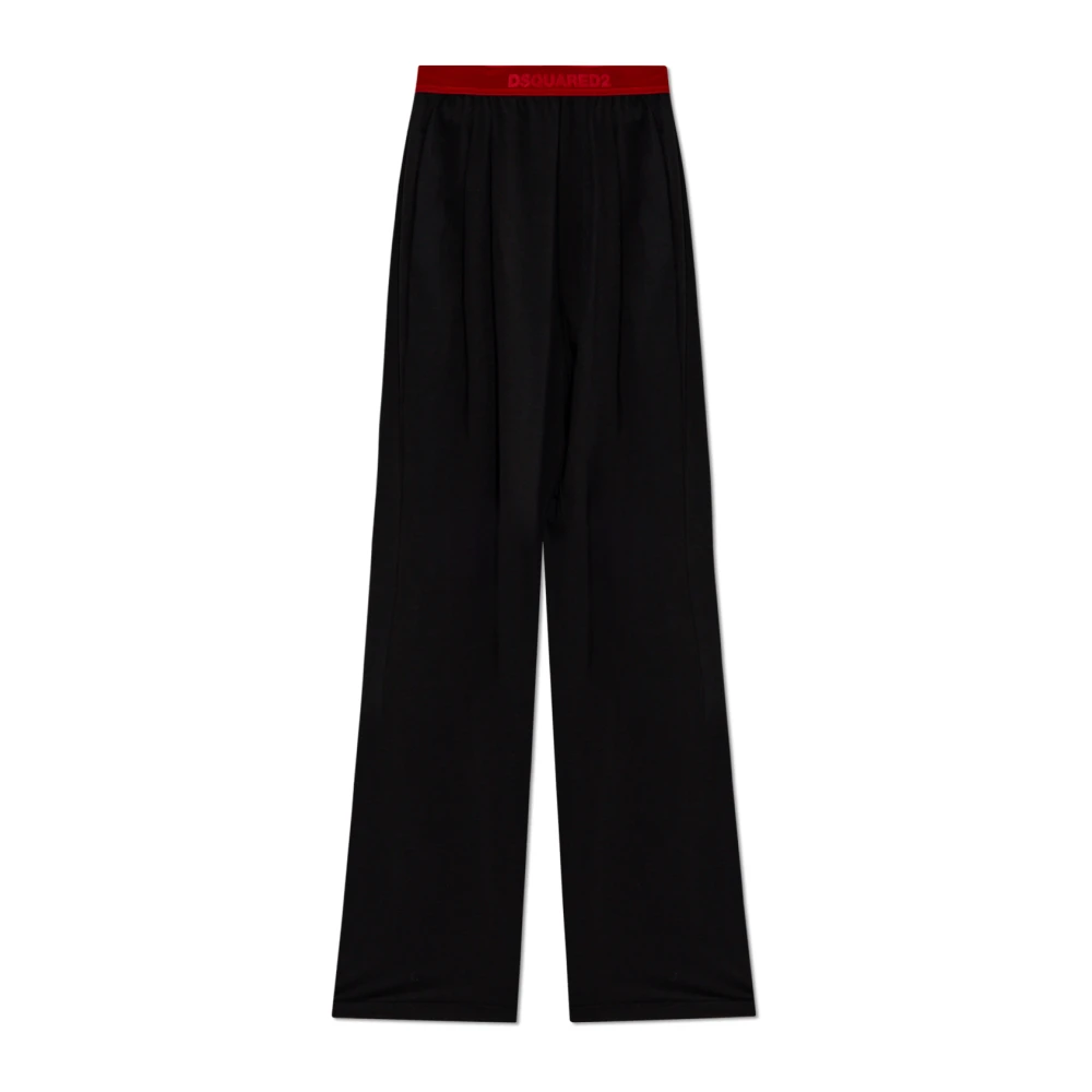 Dsquared2 Katoenen ondergoed broek Black Dames