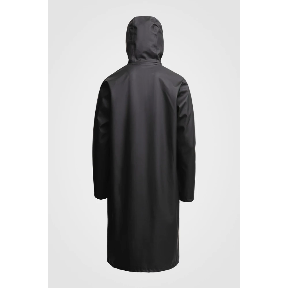 Stutterheim Urban Waterdichte Hooded Rits Parka Black Heren