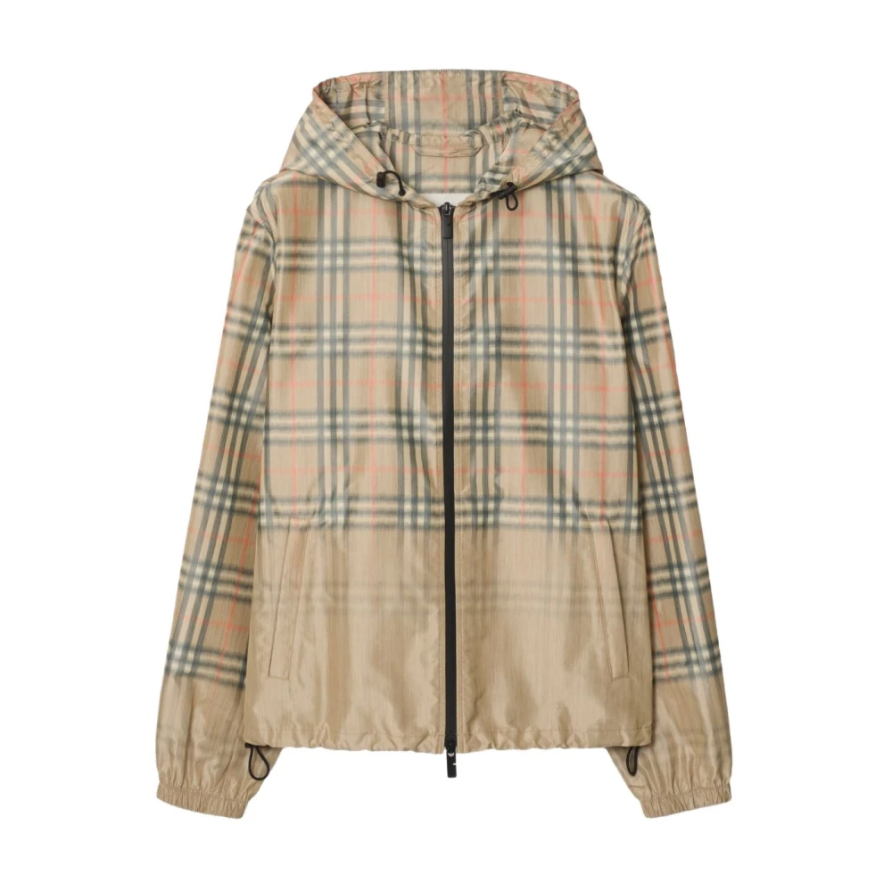 Burberry Herren Beige Jacken, Mgröße: