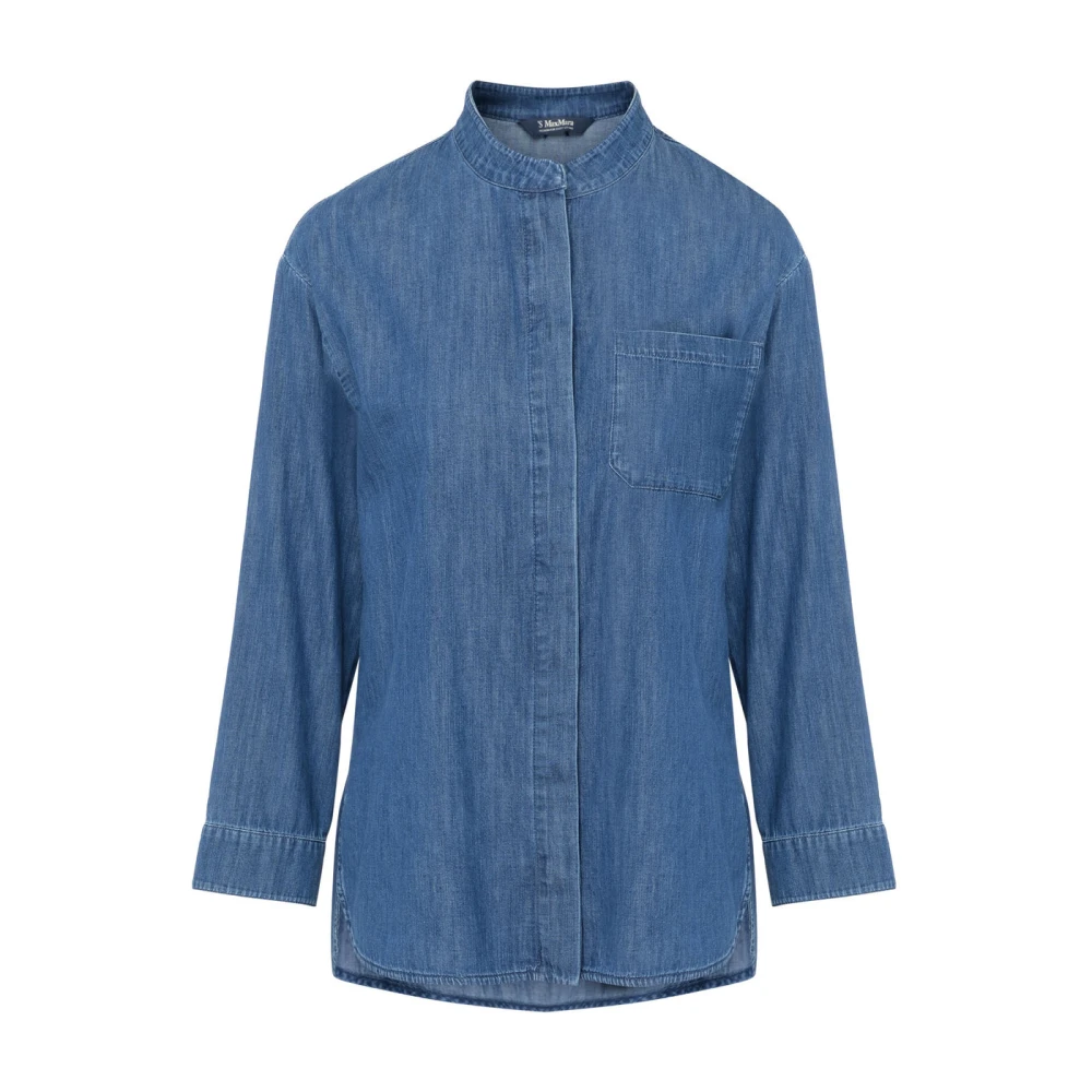 Max Mara Stijlvolle Unito Jurk Blue Dames
