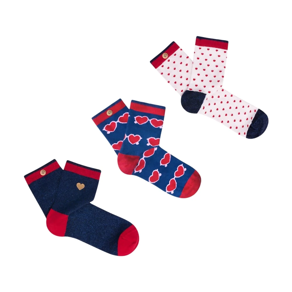 Cabaia Gebonden Glittersokken Set Vrouwen Multicolor Dames