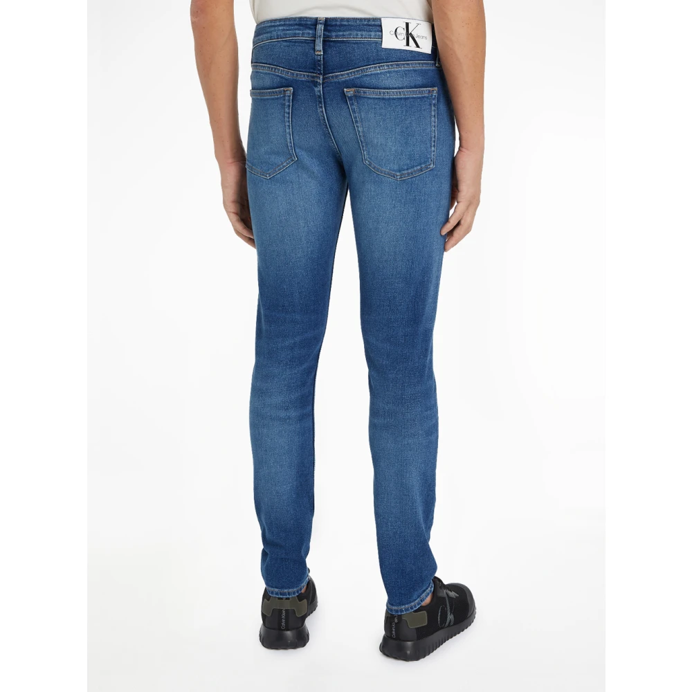 Calvin Klein Slim Taper Jeans Blue Heren