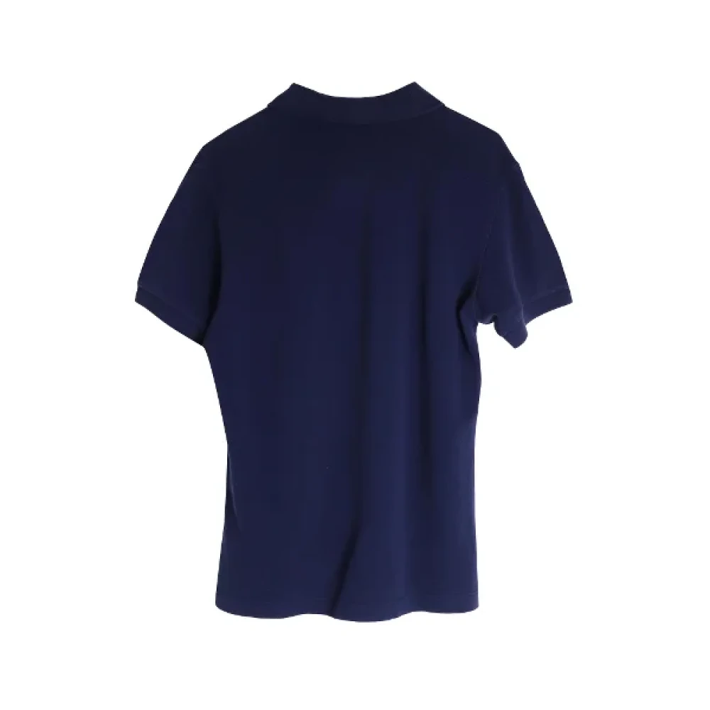 Dior Vintage Pre-owned Cotton tops Blue Heren
