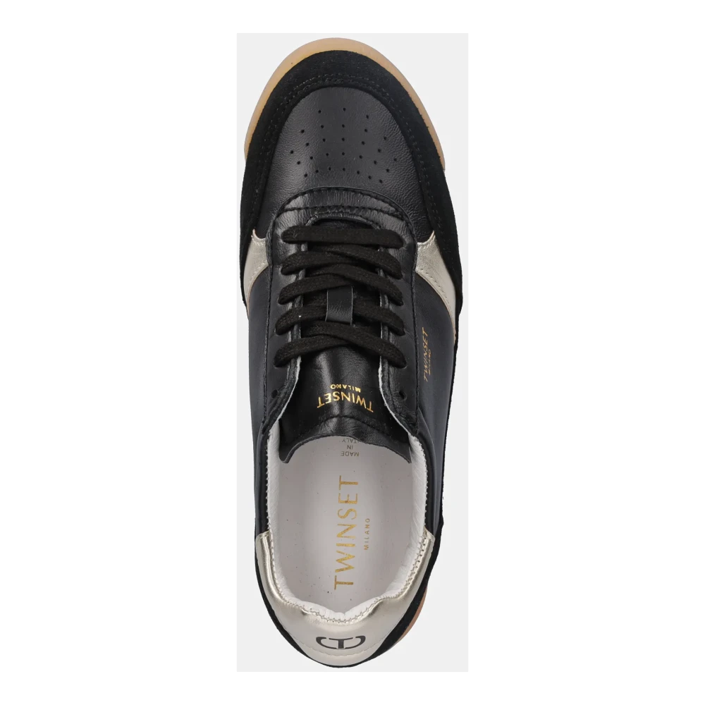 Twinset Running Sneakers met Gelamineerde Details