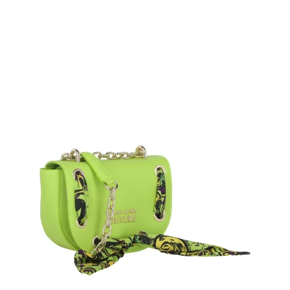 Versace Jeans Couture Groene Stoffen Cross Body Tas Green Dames