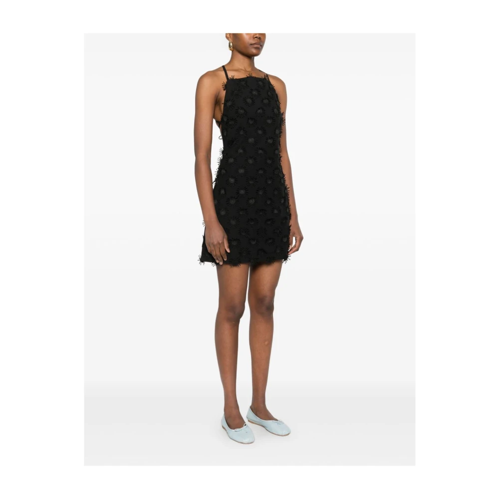 Msgm Zwarte Elegante Jurk Dameskleding Black Dames