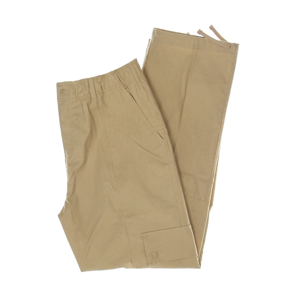 Jordan Handige Hennep Lange Broek Brown Dames