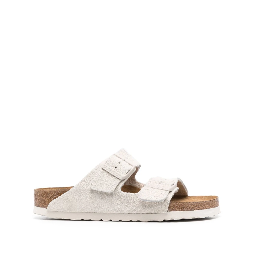 Birkenstock Vita Arizona Tofflor Sandaler White, Dam