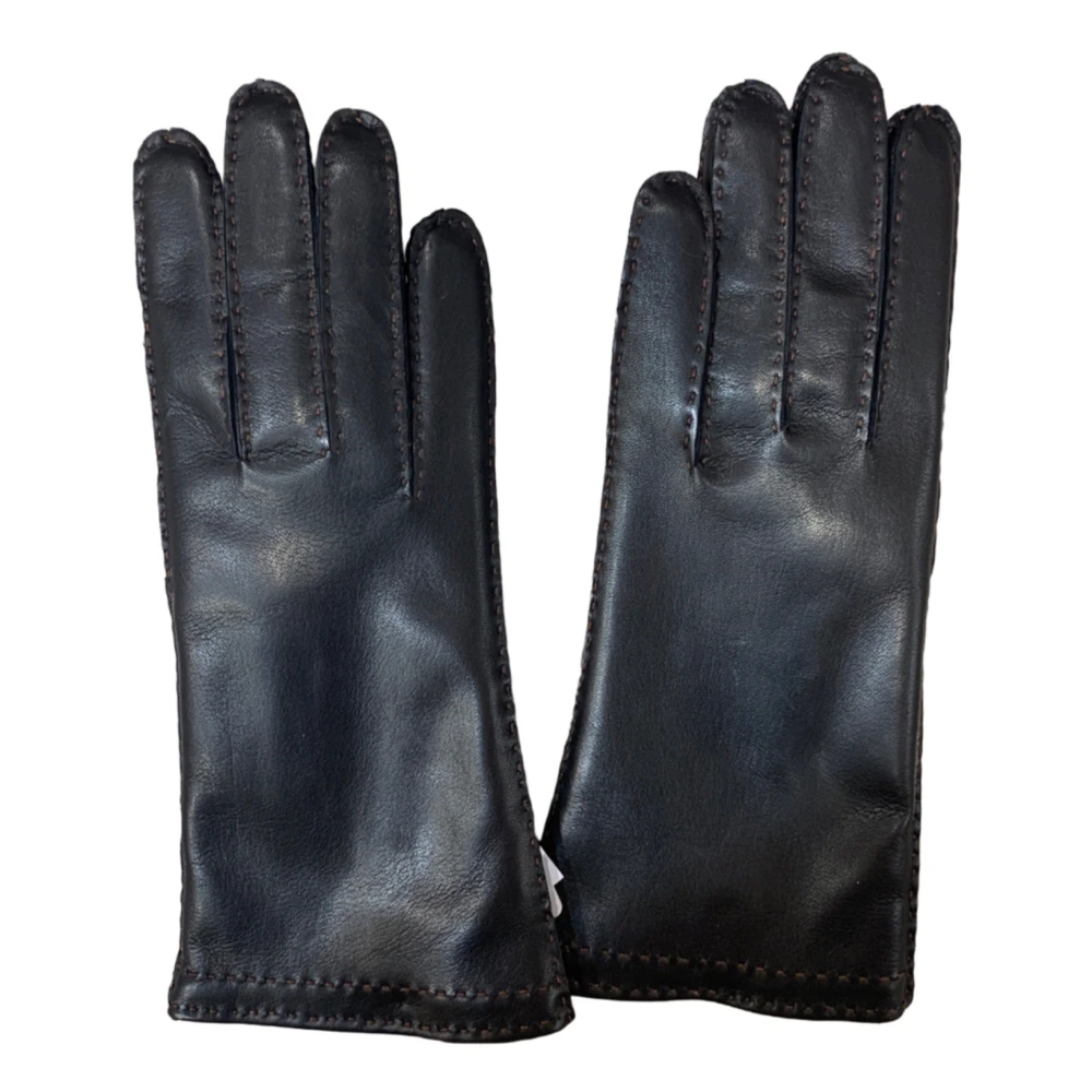 Restelli Guanti Gloves Black Heren