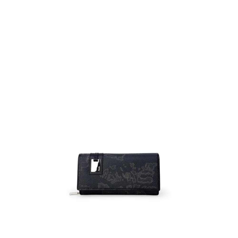 Alviero Martini 1A Classe Men's Black Wallets & Cardholders, One Size, Classic Leather Zip Wallet