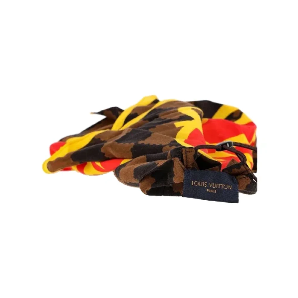 Louis Vuitton Vintage Pre-owned Silk scarves Multicolor Heren