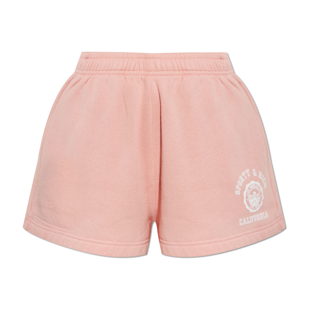 ショートパンツ SPORTY & RICH Salmon Pink Stretch Cotton Shorts Sporty & Rich Shorts for Women | Online Sale up to 46% off