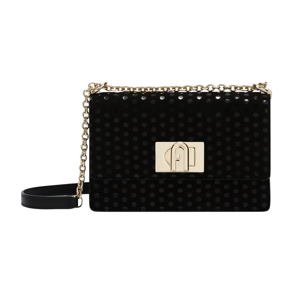 Furla Stijlvolle 1927 Mini Crossbody Black Dames