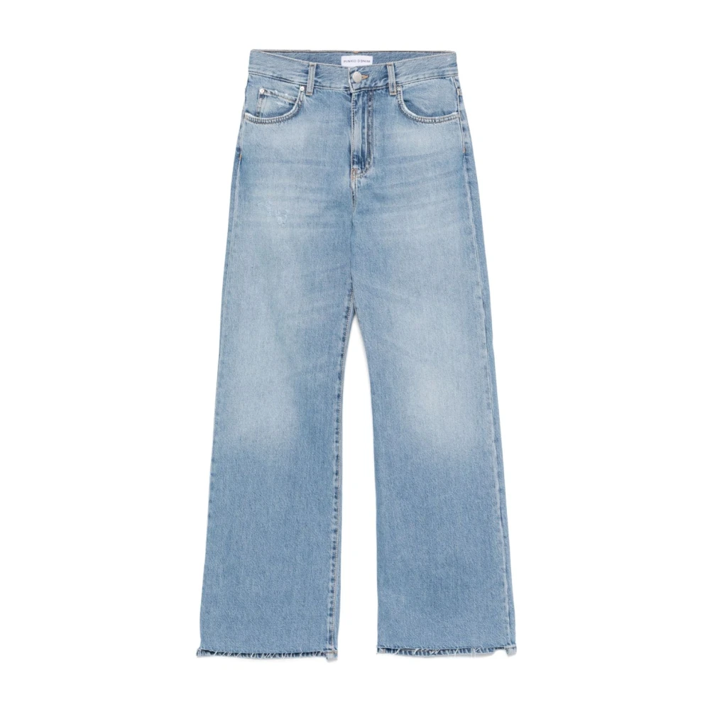 Pinko Women's Light Denim Jeans With Classic Style