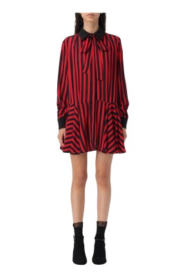 red-striped-mini-dress-with-collar