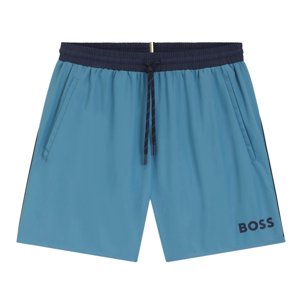 Hugo Men's Blue Underpants, Xl, Starfish 50514429 Swim Short