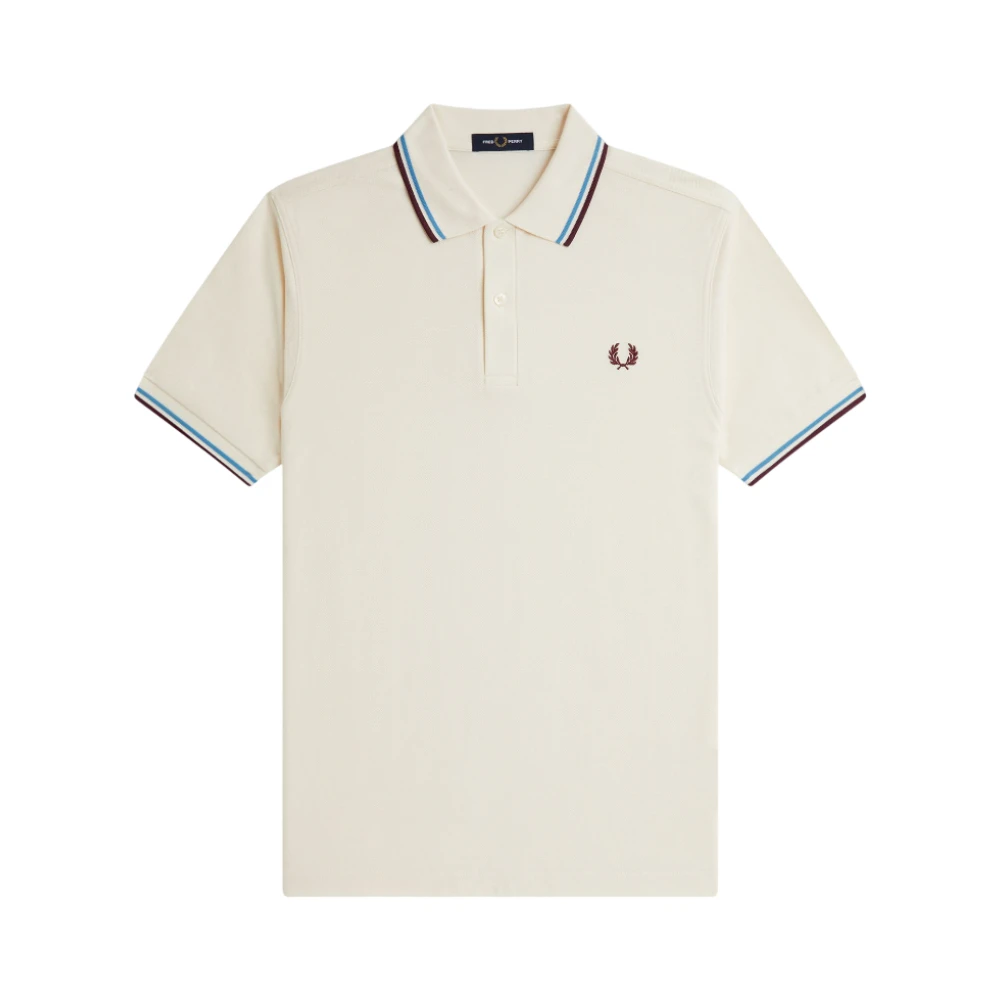 Fred Perry Men's Beige Polo - Polo Shirts - L - Tops