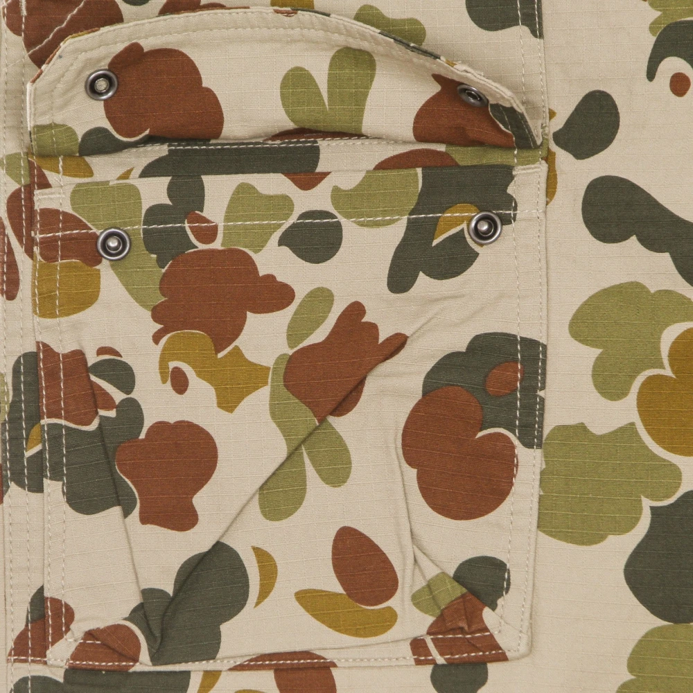 Element Camouflage Cargo Shorts met Zakken Multicolor Heren