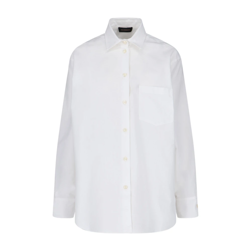 Andamane Witte Herenoverhemd White Dames