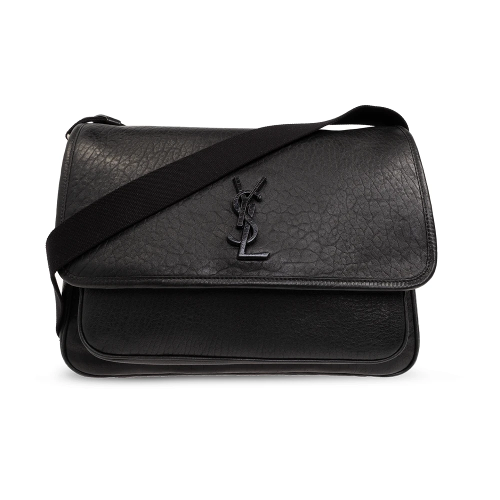 Saint Laurent Niki schoudertas Black Heren