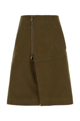 Cotton Midi Kjol