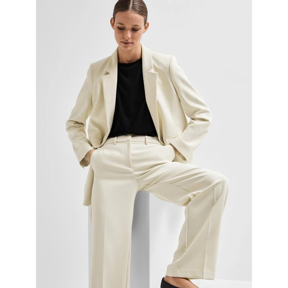 Selected Femme Blazers Beige Dames