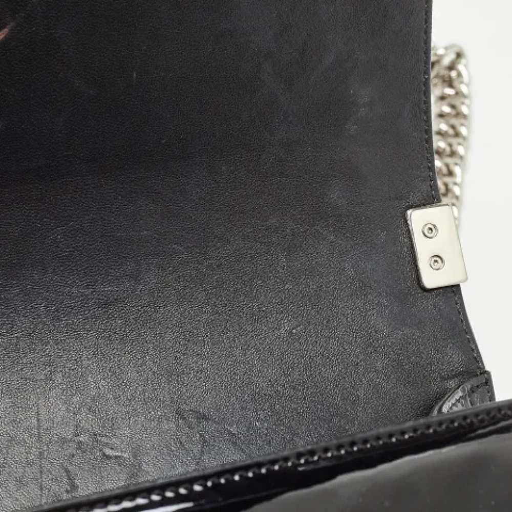 Chanel Vintage Pre-owned Leather chanel-bags Black Dames