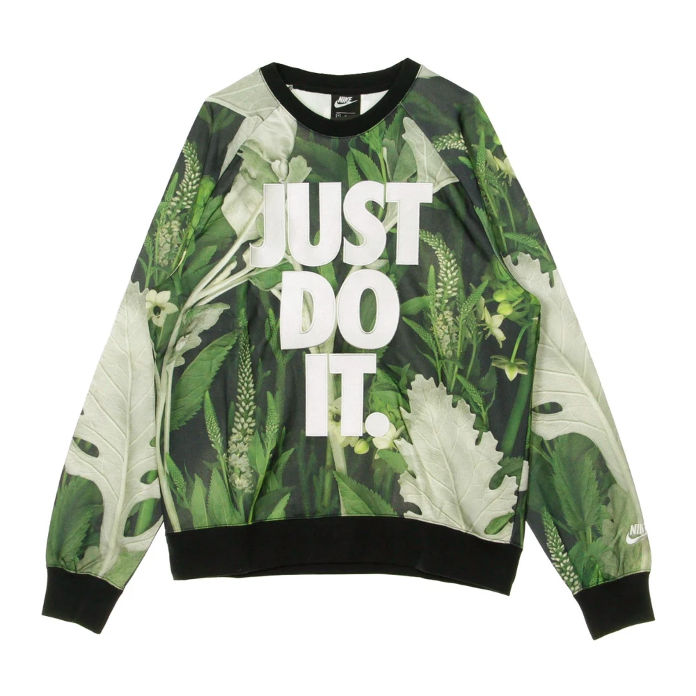Nike Lichtgewicht Crew Floral Sweatshirt Multicolor Heren