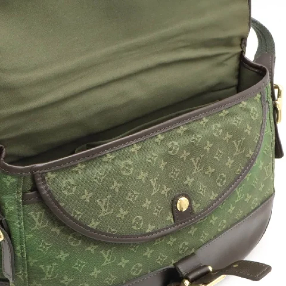 Louis Vuitton Vintage Pre-owned Canvas crossbody-bags Green Dames