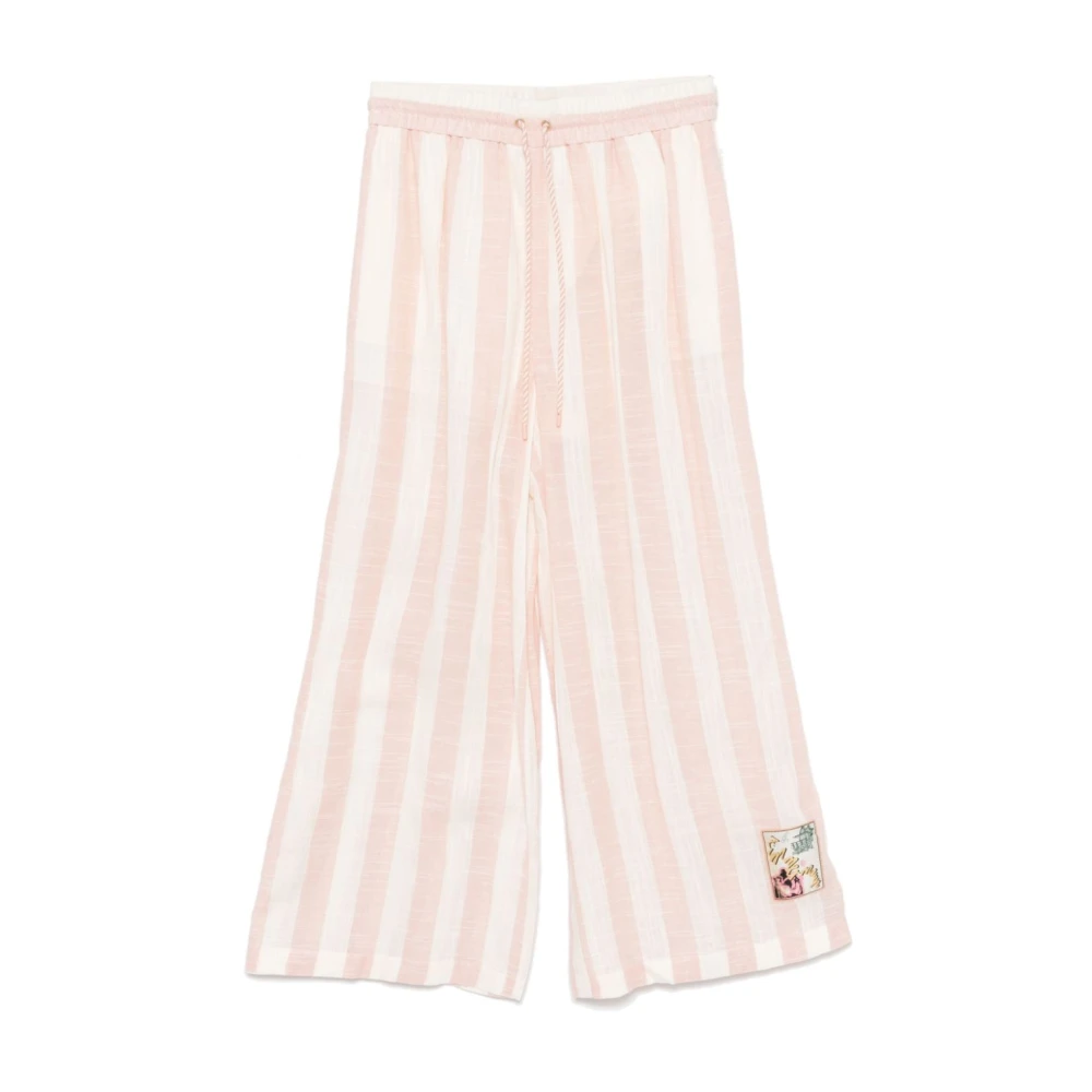 Trousers > Wide Trousers - - Zimmermann - Modalova