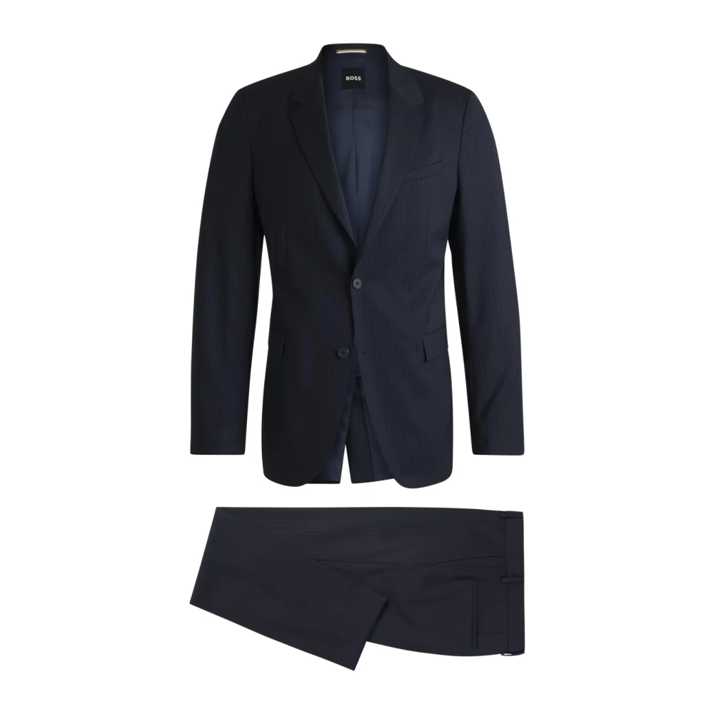 Boss Home Vest Set Houston Blue Heren