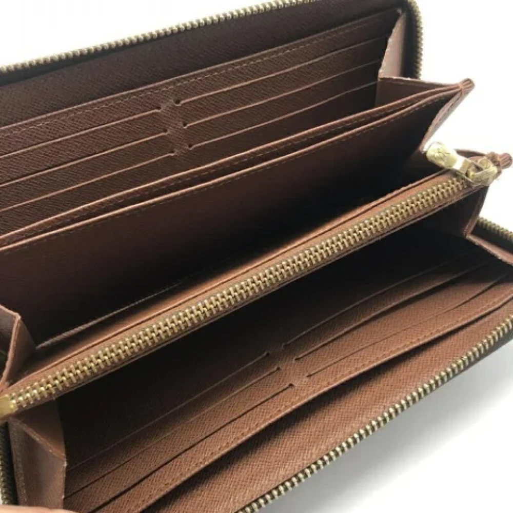 Louis Vuitton Vintage Pre-owned Canvas wallets Brown Dames