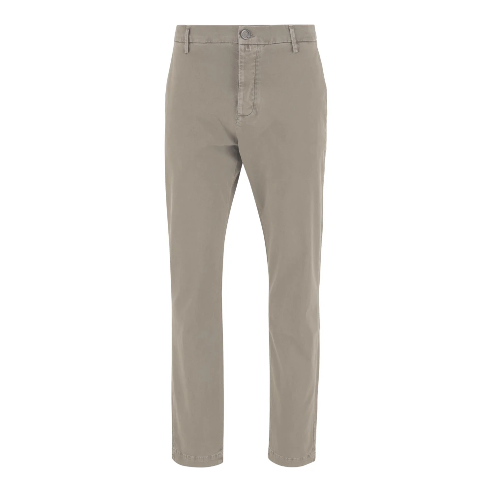 Jacob Cohën Men's Beige Stretch Cotton And Linen Pants