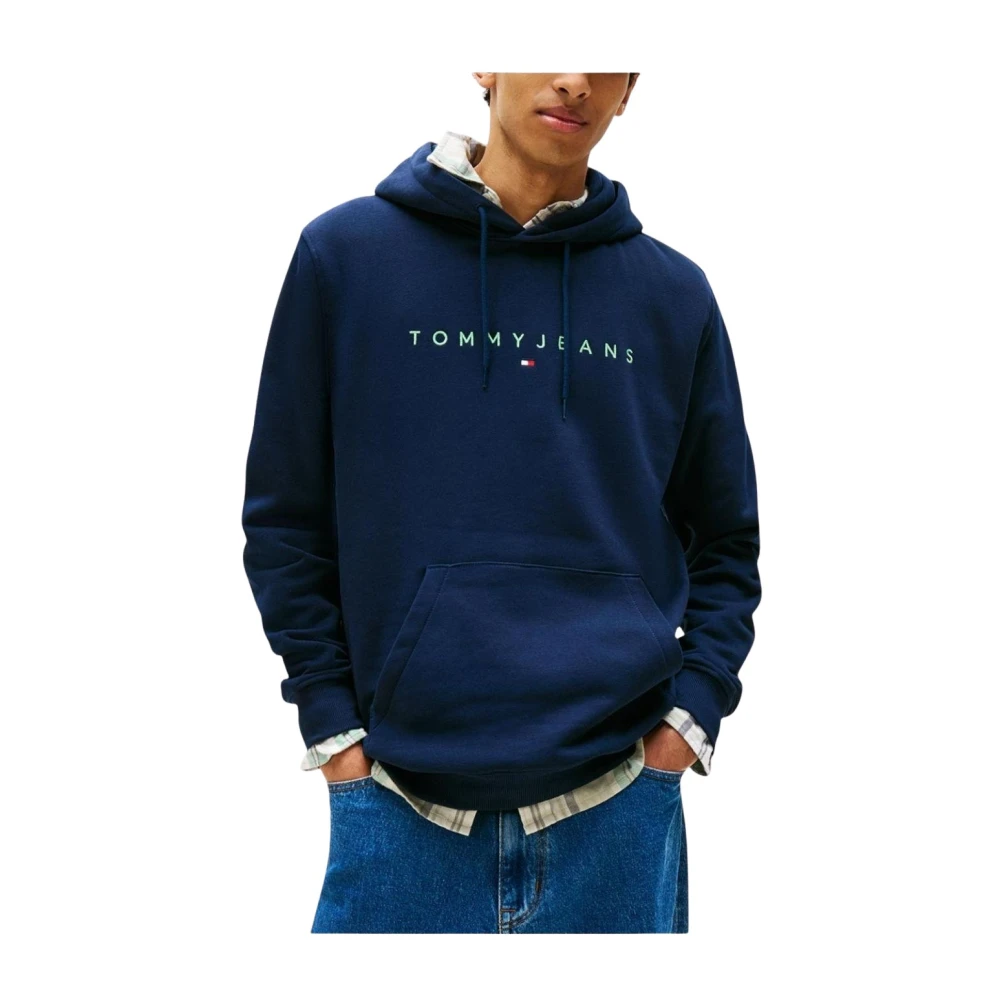 Tommy Hilfiger Men's Blue Navy Logo Sweatshirt