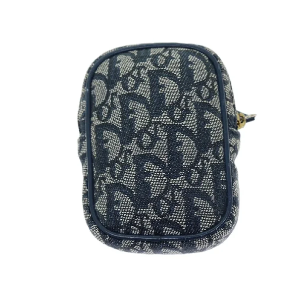 Dior Vintage Pre-owned Canvas dior-bags Blue Dames
