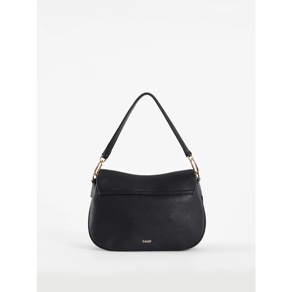 Gaudi Zwarte Schoudertas Claudie Lijn Black Dames