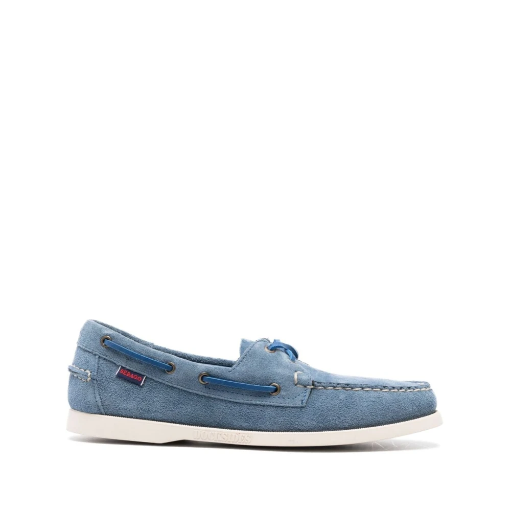 Sebago Sailor Shoes Blue Heren