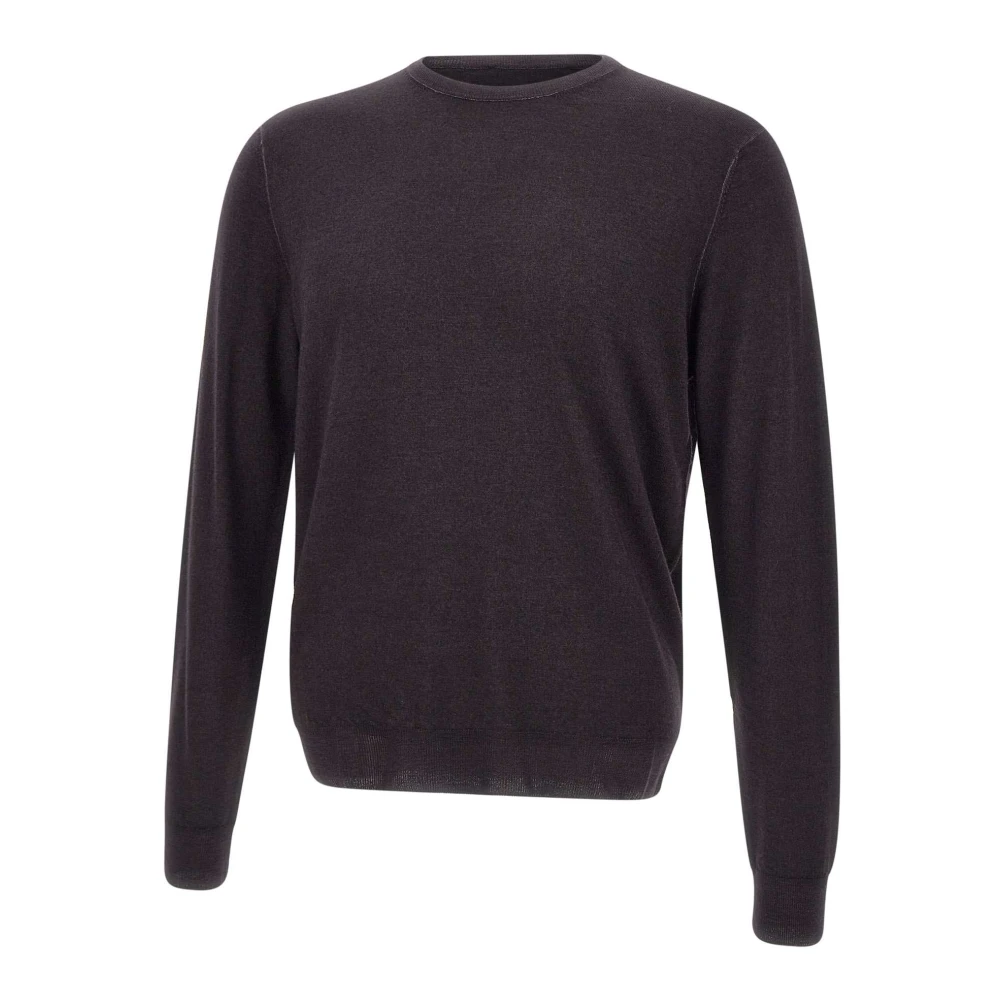 Filippo De Laurentiis Amaranth Wollen Trui Colors Collection Brown Heren