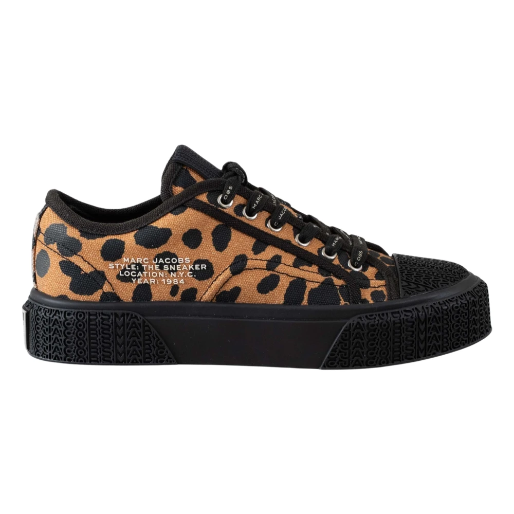 Marc Jacobs Cheetah Canvas Sneakers Multicolor Dames