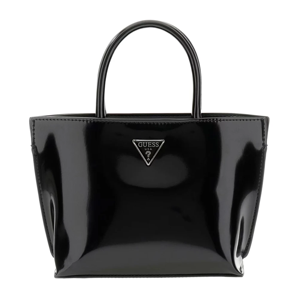 Guess Arnela Mini Satchel - Female - Handbags - Black - One Size - Bags