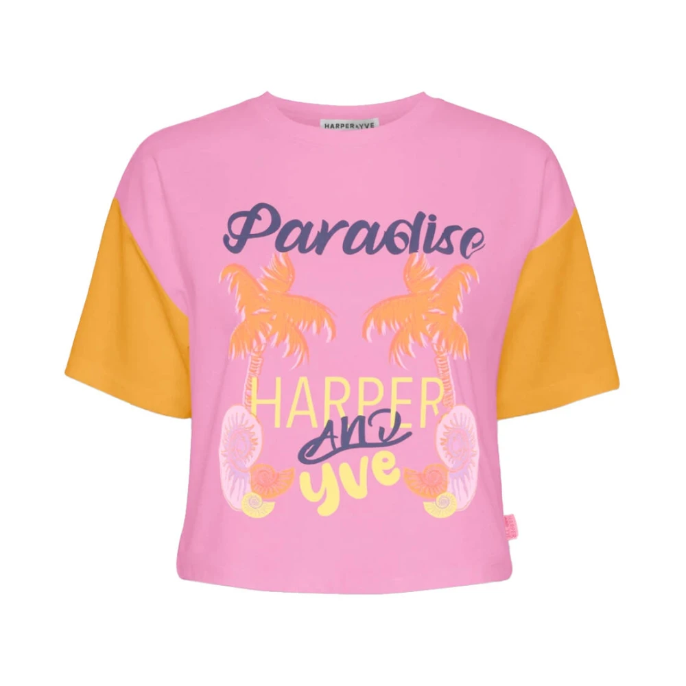 Harper & Yve Paradise-Ss T-shirt Multicolor Dames