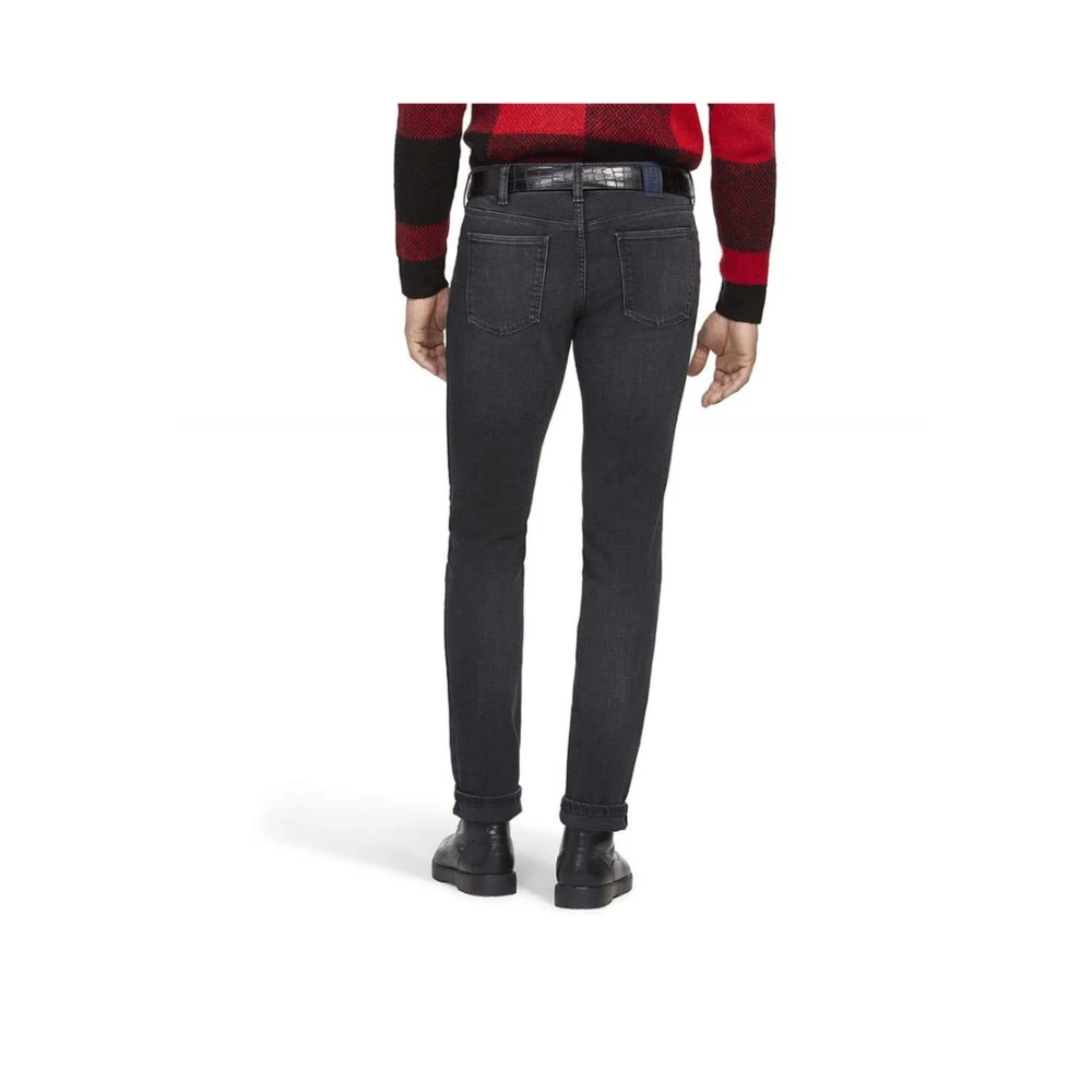 Meyer Slim Jeans Art.9-6228 Black Heren