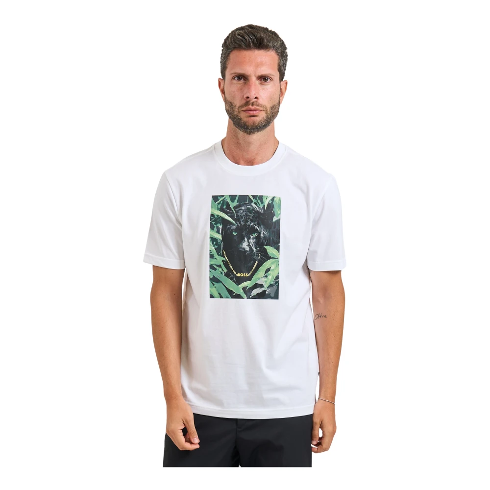 Hugo - Tops > T-Shirts - White - Hugo - Modalova