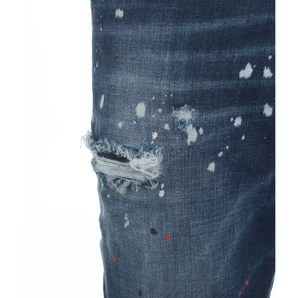Dsquared2 Blauwe Slim Fit Cool Guy Jeans Blue Heren