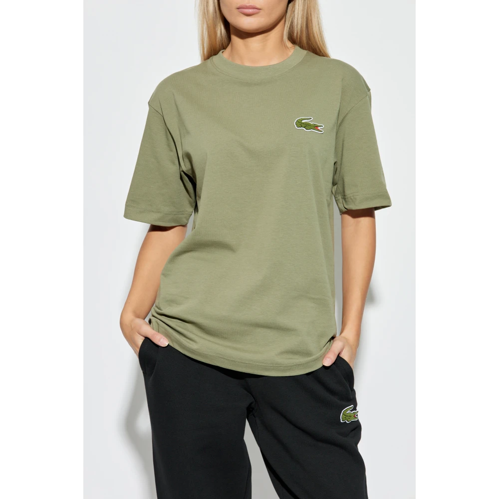 Lacoste T-shirt met logo Green Unisex