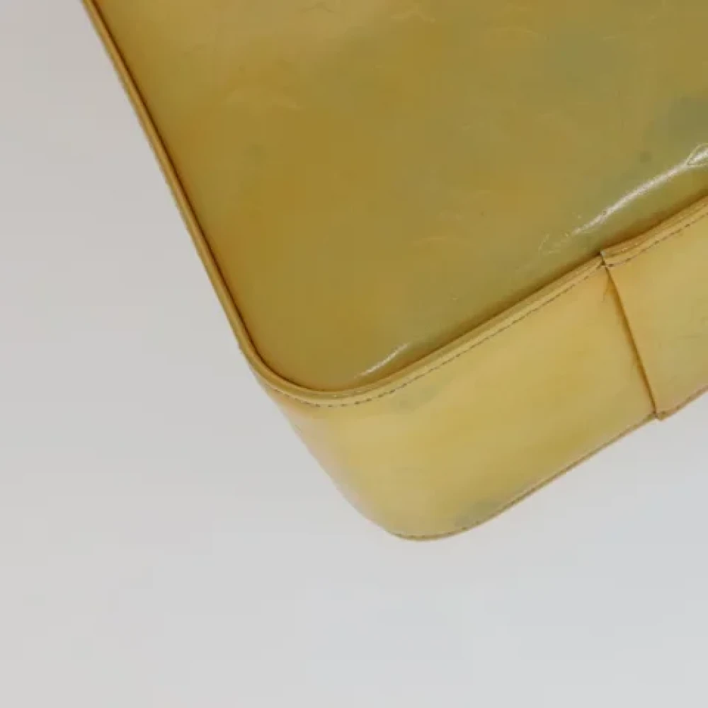 Louis Vuitton Vintage Pre-owned Leather louis-vuitton-bags Yellow Dames