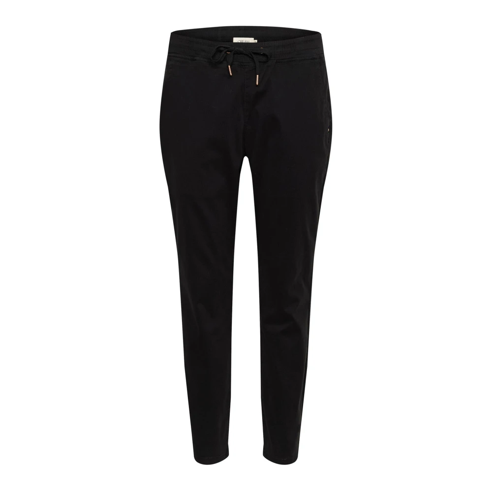 Cream Women's Black Relaxed Fit Trousers - Sweatpants - 2XL - Trousers